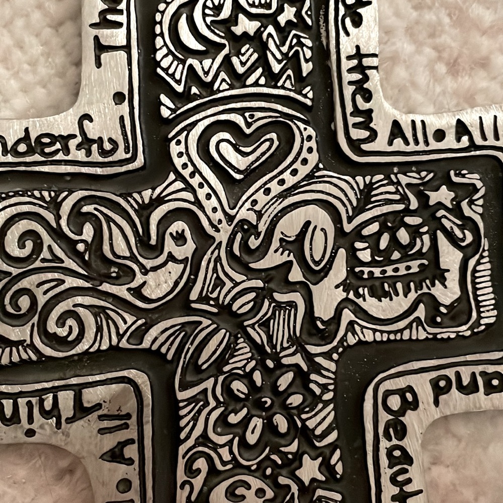 Wall Prayer Cross - Picture 2 of 6